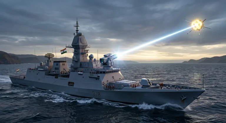 DRDO 100kW laser weapon DURGA-II