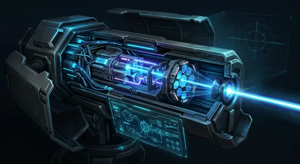 fiber laser weapon system